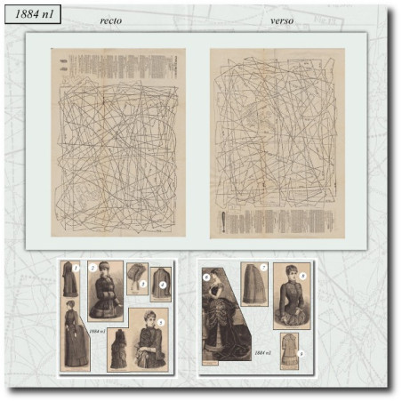 sewing patterns 1884 1