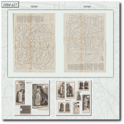 1884 N°27 Sewing patterns...