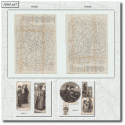 1884 N°37 Sewing patterns...