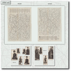 1884 N°42 Sewing patterns...