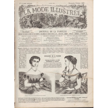 revue la mode illustrée 1867 5