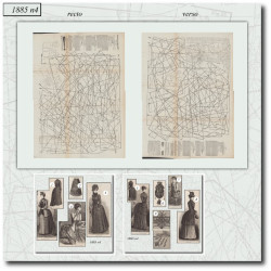 1885 N°4 Patrons A3 La mode...