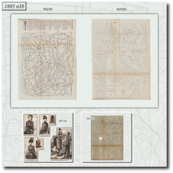 1885 N°38 Sewing patterns...