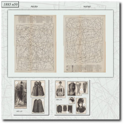 1885 N°50 Sewing patterns...
