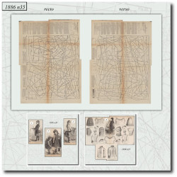 1886 N°35 Sewing patterns...