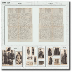 1886 N°48 Sewing patterns...