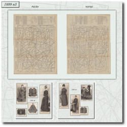 1889 N°3 Patrons A3 La mode...