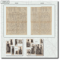 1889 N°5 Patrons A3 La mode...