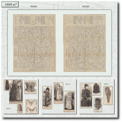 1889 N°7 Patrons A3 La mode...