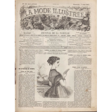 revue la mode illustrée 1867 14