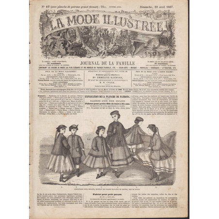revue la mode illustrée 1867 17