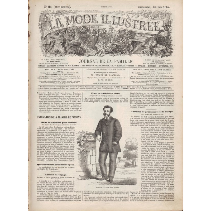 revue la mode illustrée 1867 21
