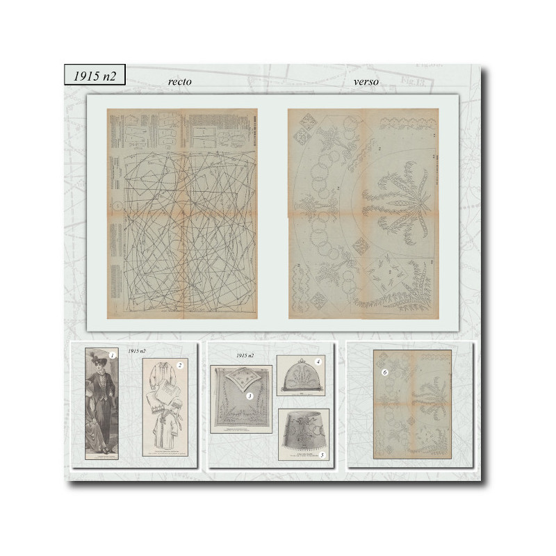 Patrons de couture de 1915 2