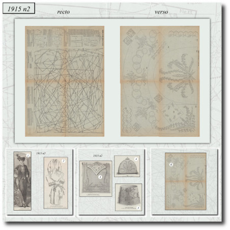 Patrons de couture de 1915 2