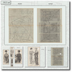 1915 N°4 Patrons A3 La mode...