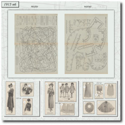 1915 N°6 Patrons A3 La mode...