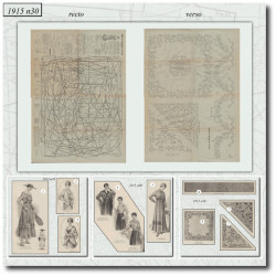1915 N°30 Sewing patterns...