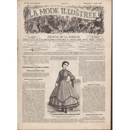 revue la mode illustrée 1867 31