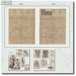 1895 N°27 Sewing patterns...