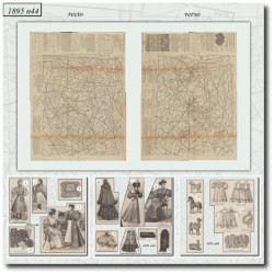 1895 N°44 Sewing patterns...