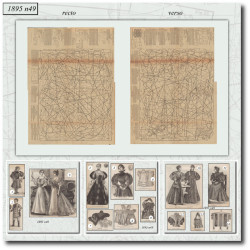 1895 N°49 Sewing patterns...