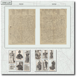 1896 N°36 Sewing patterns...