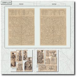 1899 N°18 Sewing patterns...