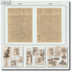 1899 N°25 Sewing patterns...
