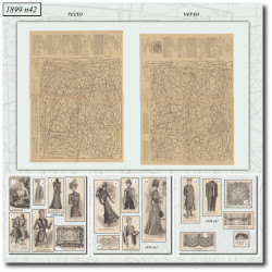 1899 N°42 Sewing patterns...