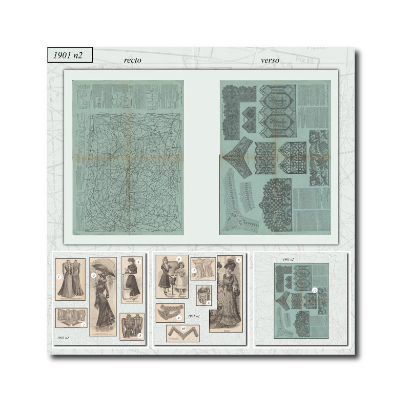 sewing patterns 1901 2