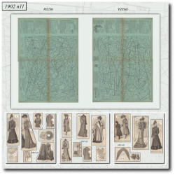 1902 N°11 Sewing patterns...