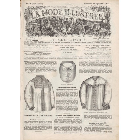 revue la mode illustrée 1867 39
