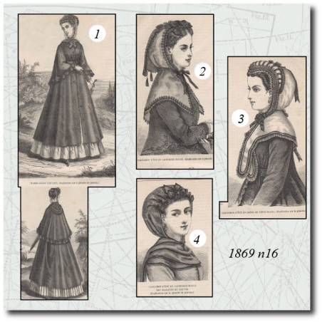 Capuchon d’été en cachemire rouge des magasins du Louvre