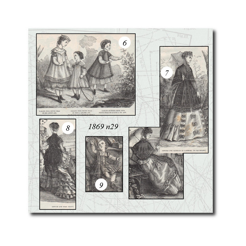 Costume avec mantelet de cachemire