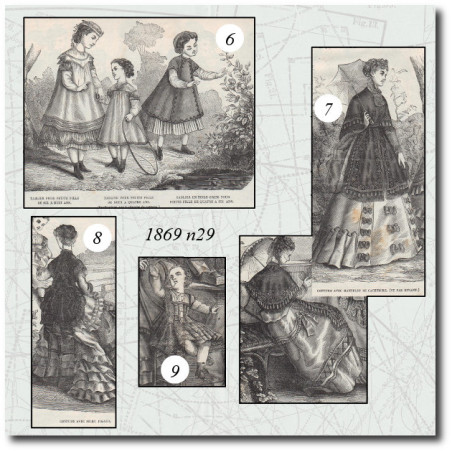 Costume avec mantelet de cachemire