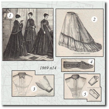 Jupon pour robes à queue