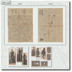 1891 N°36 Sewing patterns...