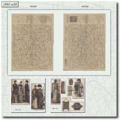 1891 N°38 Sewing patterns...