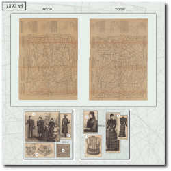 1892 N°3 Patrons A3 La mode...