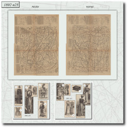 1892 N°25 Patrons A3 La...