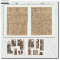 1892 N°36 Sewing patterns...