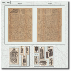 1892 N°46 Sewing patterns...