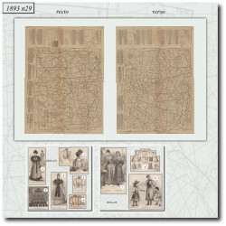 1893 N°29 Sewing patterns...