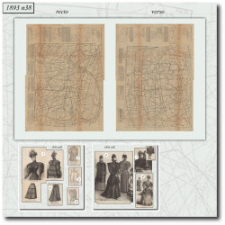 1893 N°38 Sewing patterns...