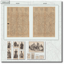 1894 N°18 Patrons A3 La...
