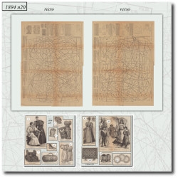 1894 N°20 Patrons A3 La...