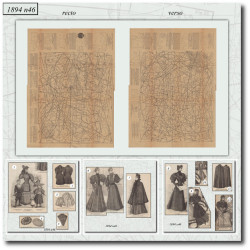 1894 N°46 Patrons A3 La...