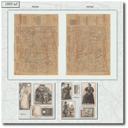 1895 N°5 Patrons A3 La mode...