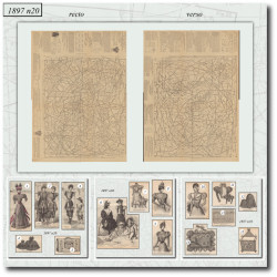 1897 N°20 Patrons A3 La...