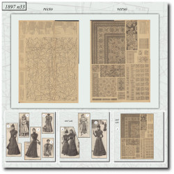 1897 N°33 Patrons A3 La...